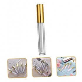 FRCOLOR 40 Pièces Tube De Brillant à Lèvres Bouteilles De Rouge à Lèvres Vides Tubes De Rouge à Lèvres Vides Bricolage Plasti