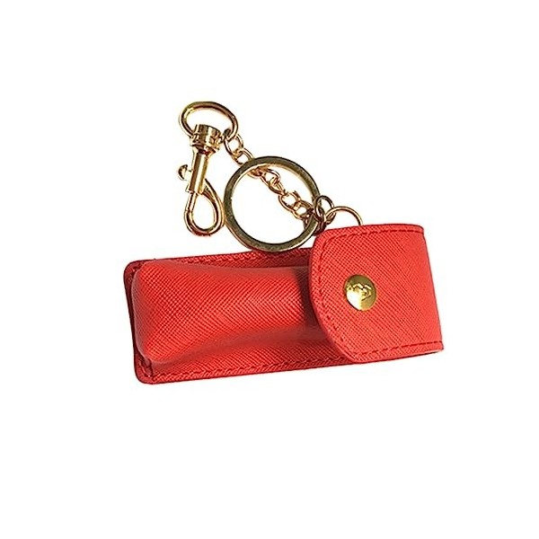 POPETPOP 6 Pièces Sac De Rangement De Rouge à Lèvres Porte-clés De Voyage Manchon Porte-clés Rouge à Lèvres Manchons à Clip S