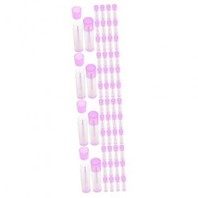 POPETPOP 120 Pièces Tube Rouge à Lèvres Vide Tubes De Brillant à Lèvres Tubes De Rouge à Lèvres Vides En Vrac Tubes De Baume 