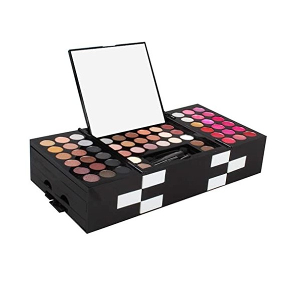 MKNZONE 142 Couleurs Palette de Maquillage Fards à Paupières - Best Pro Ultra Pigmented Eye Shadow Multi Couleurs Glitter Pow