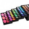 MKNZONE 142 Couleurs Palette de Maquillage Fards à Paupières - Best Pro Ultra Pigmented Eye Shadow Multi Couleurs Glitter Pow