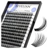 BEYELIAN Kit dextension de cils, tête de mannequin avec paupières de rechange, kit de cils en silicone pour débutants et pro ...
