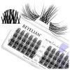 BEYELIAN Kit dextension de cils, tête de mannequin avec paupières de rechange, kit de cils en silicone pour débutants et pro