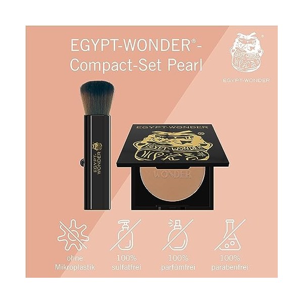 Egypt-Wonder poudre compact set avec splendeur