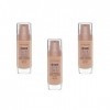 Maybelline New York Fond de Teint Dream Satin Fluide FPS13-33 Fresh Beige, Lot de 3 3 x 30ml 