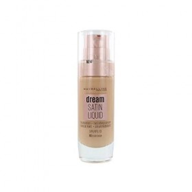 Maybelline New York Fond de Teint Dream Satin Fluide FPS13-33 Fresh Beige, Lot de 3 3 x 30ml 