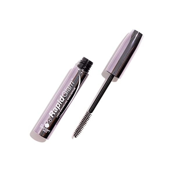 RapidGlam Mascsérum améliorant les cils, un apprêt pour les cils, un sérum et un mascara en un, pour une apparence améliorée 