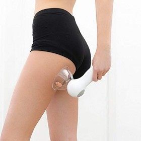 Shop-Story - Appareil Anti-Cellulite de Vacuothérapie Pro - Aspiration Douce + Rouleaux de Massage - Design Idéal pour Cuisse