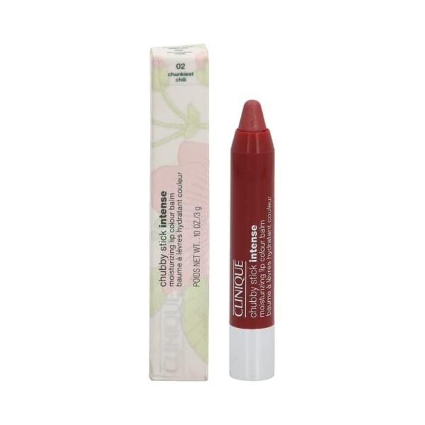 Clinique Chubby Stick Intense Moisturizing Lip Colour Balm - 02 Chunkiest Chili For Women 0.1 oz Lipstick