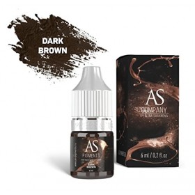 Pigment maquillage permanent sourcils Dark brown 6 ml