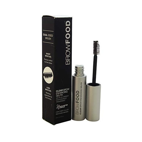 LashFood BrowFood Brow Enhancing Gelfix - Clear For Women 0.2 oz Eyebrow