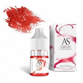 AS COMPANY Pigment maquillage permanent levres Coral 6 ml