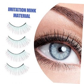 Didiseaon 25 Paires De Faux Cils Colorés 5D Faux Cils Supérieurs Cils Inférieurs Longs Cils Pour Halloween Faux Cils Faux Cil