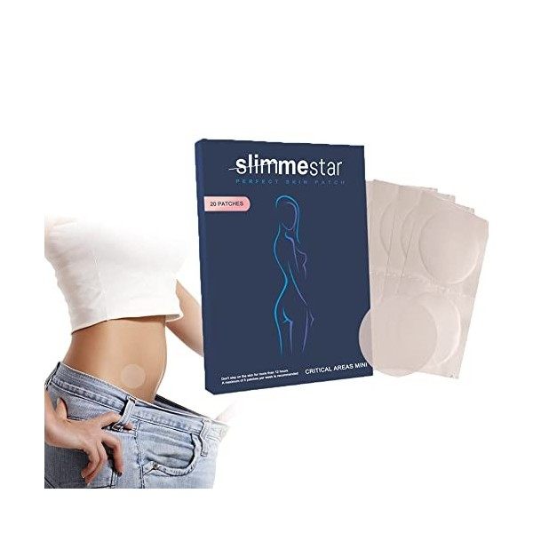 Slimmestar Patch Minceur Perte De Poids, Slimmestar Patch Amincissant Puissant Ventre, Slimmestar Patch Minceur Cuisse 160pc