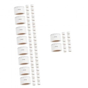 POPETPOP 250 Pièces Fournitures De Microblading Pochoir Pour Façonner Les Sourcils Pochoirs à Sourcils Autocollant De Règle D