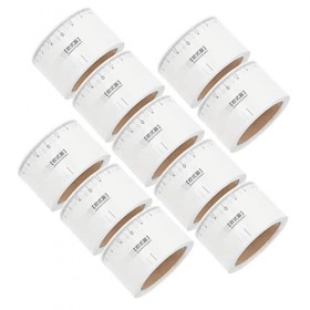 POPETPOP 250 Pièces Fournitures De Microblading Pochoir Pour Façonner Les Sourcils Pochoirs à Sourcils Autocollant De Règle D