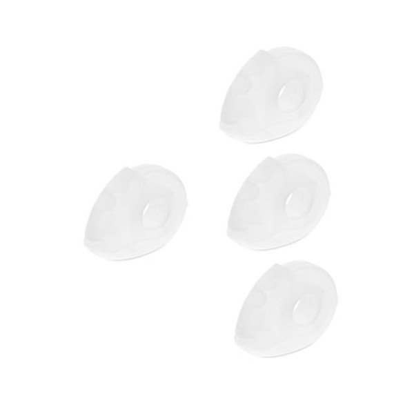 minkissy 5 Pièces Coupe-ruban Outils Manucure Papier Texturé Blanche Manquer Faux Cils Abdos