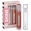 Sephora Glossed Shine Set of 2 Glossed Shine Lipgloss 01 Boss 35 Confident