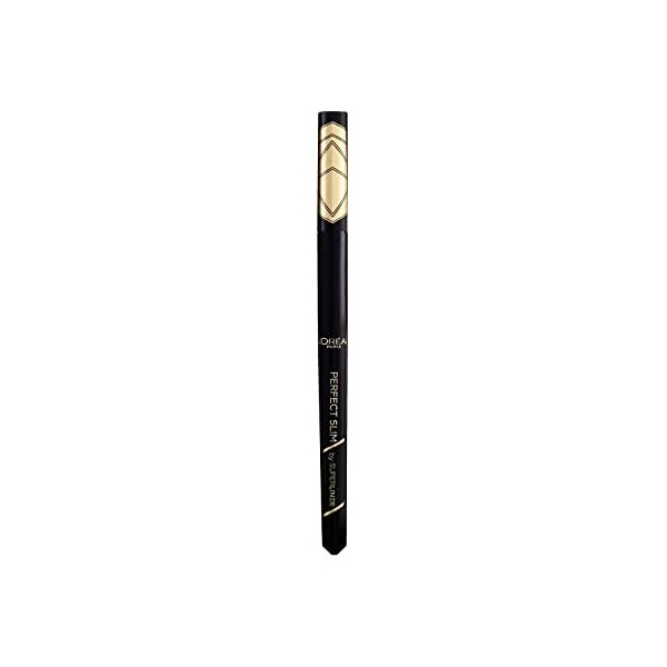 LOréal Paris Eyeliner Précision Waterproof Super Liner Perfect Slim Intense, Noir 01 , 1 Unité Eyeliner / Khôl / Crayon