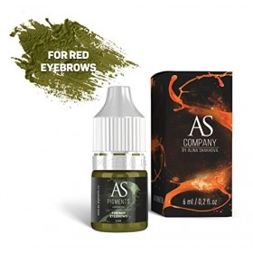 Pigment maquillage permanent sourcils correcteur for red eyebrows 6 ml