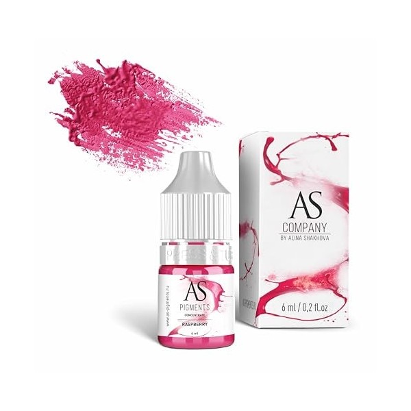 Pigment maquillage permanent levres Raspberry 6 ml