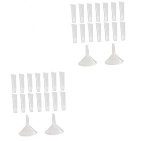 FRCOLOR Lot de 80 flacons de 10 ml pour gloss à lèvres - Récipient cosmétique de voyage - Mini rouges à lèvres vides - Tubes 