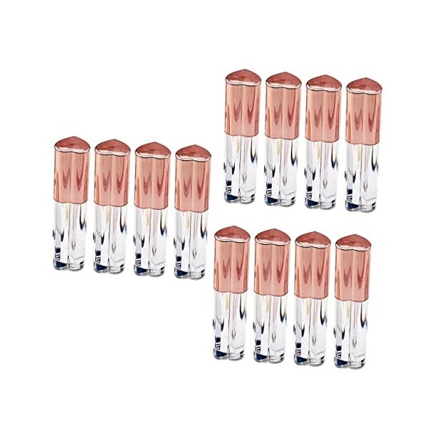 FRCOLOR 20 Pièces Brillant à Lèvres Vide Tube De Brillant à Lèvres Rechargeable Tubes De Brillant à Lèvres Contenants De Bril