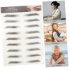 POPETPOP 36 Pièces Sourcils Autocollants Autocollant De Mise En Forme Des Sourcils Des Sourcils Fabuleux Autocollant De De So