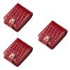 FRCOLOR 3 Pcs Mini Rouge À Lèvres Mini Sac Cosmétique Petit Sac Cosmétique avec Miroir Sac Organisateur De Rouge À Lèvres Sac