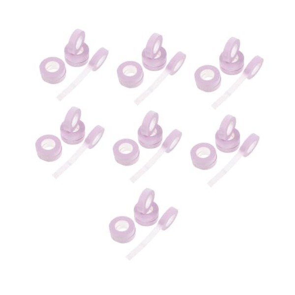 minkissy 48 Rouleaux De Ruban Respirant Pour Cils Ruban Bleu Accessoires Hijab Rouleau De Ruban Adhésif Violet Ruban De Cils 