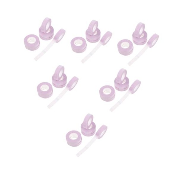 minkissy 48 Rouleaux De Ruban Respirant Pour Cils Ruban Bleu Accessoires Hijab Rouleau De Ruban Adhésif Violet Ruban De Cils 