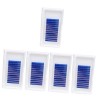 5 Boîtes DExtension De Cils Cils De Maquillage Faux Cils Faux Cils Extensions De Cils De Couleur Bleue Maquillage Faux Cils 