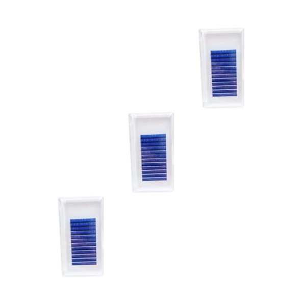 5 Boîtes DExtension De Cils Cils De Maquillage Faux Cils Faux Cils Extensions De Cils De Couleur Bleue Maquillage Faux Cils 