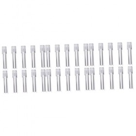 POPETPOP 3 Ensembles 10 Pièces Flacon Dhuile à Lèvres Roller Brillant à Lèvres Clair Rouge à Lèvres Brillant Récipient Trans