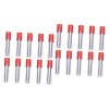 POPETPOP 3 Ensembles 10 Pièces Flacon Dhuile à Lèvres Roller Brillant à Lèvres Clair Rouge à Lèvres Brillant Récipient Trans