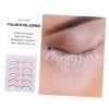 Ipetboom 20 Paires De Faux Cils Colorés Cils Faux Cils Dramatiques Cils Pour Halloween Faux Cils 5D Extensions De Faux Cils E