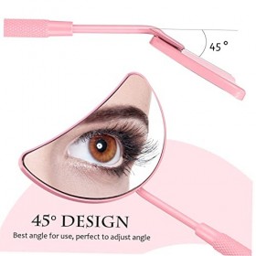 FRCOLOR 6 Pièces Miroir De Cils Greffage Extensions De Cils Fournitures Miroir De Beauté Des Cils Fournitures Dextension De 