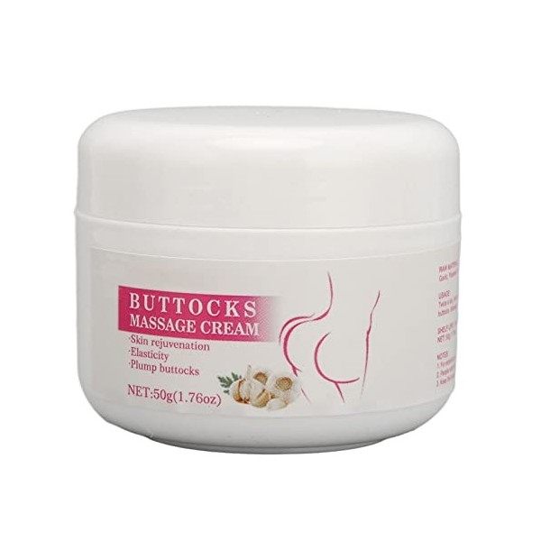 Crème Dagrandissement des Fesses, Crème de Levage des Hanches, Crème de Massage Raffermissante Hydratante des Fesses, Crème 