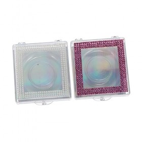 POPETPOP 10 Pièces Boîte à Cils De Fenêtre Organisateur De Maquillage Greffe De Cils Organisateur De Faux Cils Tient Les Faux