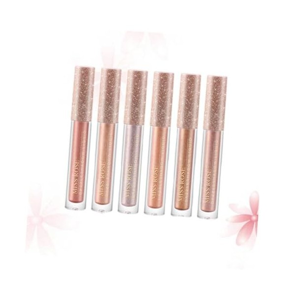 Beaupretty Fard À Paupières Liquide Scintillant 12 Pièces Fard À Paupières Scintillant Maquillage Pour Les Yeux Accessoires F