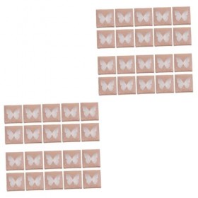 minkissy 60 Pièces Boîte À Cils Creuse Palette De Maquillage Cas DÉchantillon De Maquillage Palettes De Fard À Paupières À C