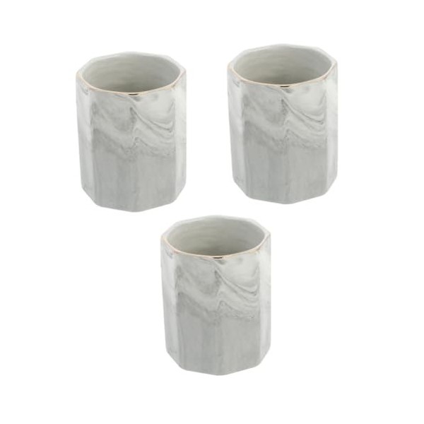 FOMIYES 2 Pièces Porte-Crayon Voyage Tasse De Stockage Boîte De Rangement Cosmétiques Brosse De Stockage Seau Stylo Support D