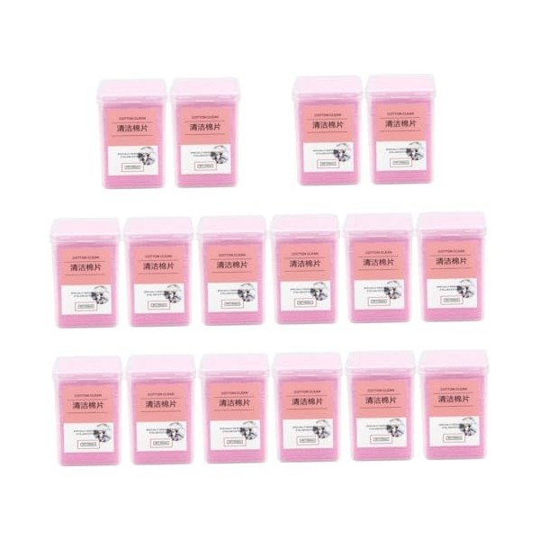 minkissy 2400 Pièces Lingettes De Colle Lingettes Adhésives Pour Colle À Cils Essuie-Glaces De Colle De Cils De Colle Chiffon