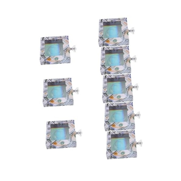 FRCOLOR 6 Pièces Boîte à Cils De Fenêtre De Cils Fouetter Étuis à Cils Vides Faux Cils Conteneur De Cils 3d Mode Recourbe-cil