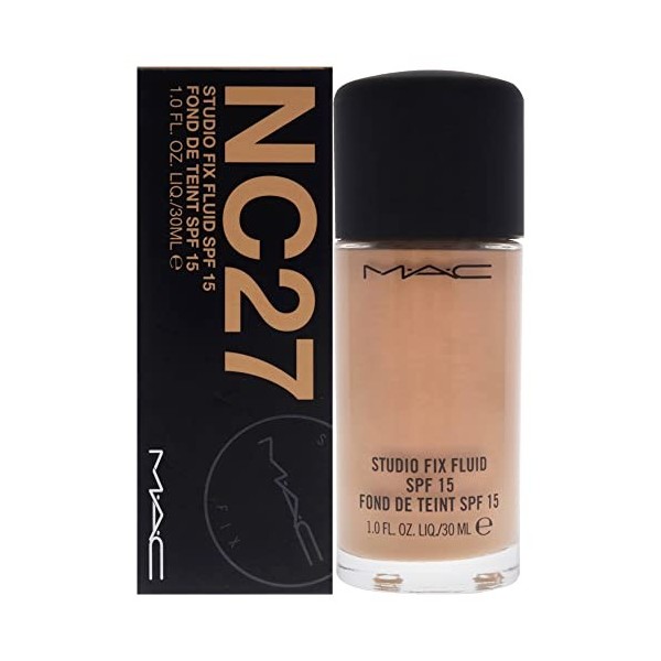 MAC, STUDIO FIX FLUID SPF 15 Fond de teint NC12, 30 ml