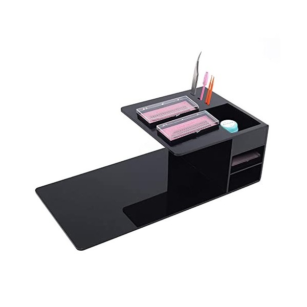 Extension de Cils Outil Organisateur Plateau Acrylique Outils Vitrine Stand Plateau Organisateur Stand Accueil Salon Cils Ext