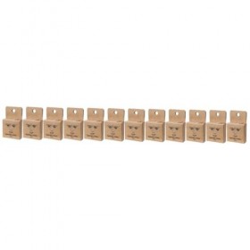 Ipetboom 12 Pièces Dencre Motif Fil À Broder Règle Fil Microblading Encre À Sourcils Outil De Mesure Des Sourcils Guide Des 