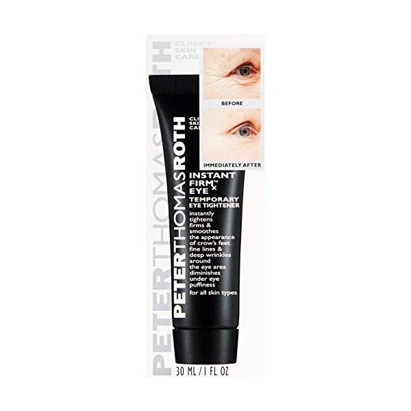 Peter Thomas Roth  Roth Instant Firmx Eye Tm 1 Oz Bouchon doreille, 4 cm, Noir Black 