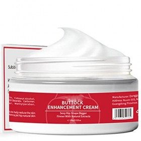 Masseur Creme pour Grossir les Fesse, Crème Raffermissante et Redensifiante Fesses Sculpte, Crème Fesses pour Femme Massage C