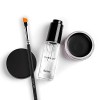 Inglot Kit de Maquillage Pour les Yeux | Fixateur de Maquillage Duraline 9 ml | Pinceau Incliné | AMC Eyeliner Noir 5.5 g | M